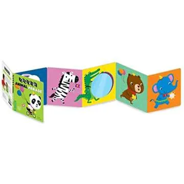 TummyTime® Animal Parade Fold-out Book for Infants