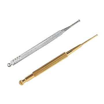 joyjorya Facial Reflexology Tools, Double Headed Spring Loaded Ear and Body Point Probe Stimulator, ...