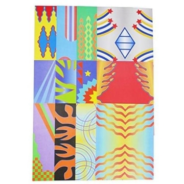 Fold N Fly Paper Airplanes Kit for Kids - 18 Colorful Designs