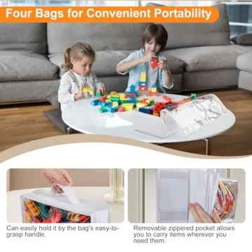 Woodoulogy Over Door Storage Organizer for Kids