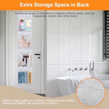 Woodoulogy Over Door Storage Organizer for Kids