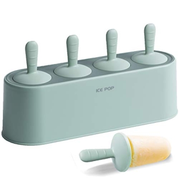 Popsicle Mold Set Easy Release Silicone 4 Piece