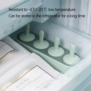 Popsicle Mold Set Easy Release Silicone 4 Piece