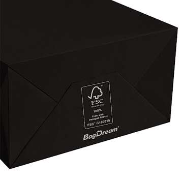 Durable Kraft Paper Gift Bags - Eco-Friendly & Stylish