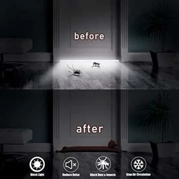 Marwood Under Door Draft Stopper Decorative Wind Stopper 36 inch for Door & Window, Weighted Animal Air Draft Stopper Snake Noise Blocker for Bottom of Door with Hanging Loops -Bear