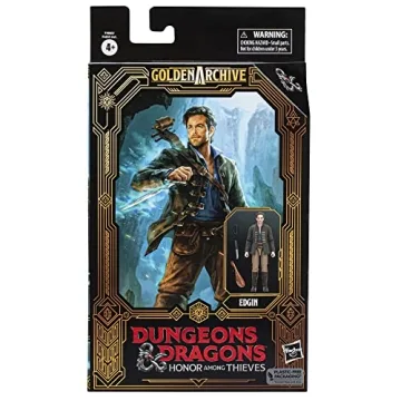D&D Honor Among Thieves Edgin Action Figure 6-Inch