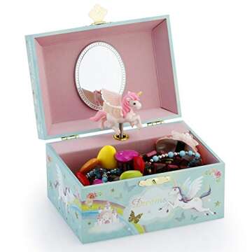 Magical Musical Jewelry Box for Little Girls