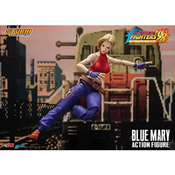 Blue Mary KoF '98 Action Figure - Ultimate Collectible