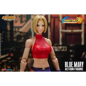 Blue Mary KoF '98 Action Figure - Ultimate Collectible