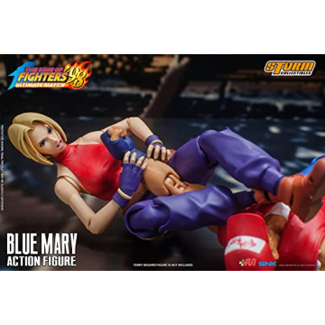 Blue Mary KoF '98 Action Figure - Ultimate Collectible