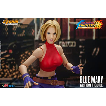 Blue Mary KoF '98 Action Figure - Ultimate Collectible