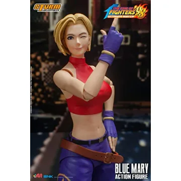 Blue Mary KoF '98 Action Figure - Ultimate Collectible