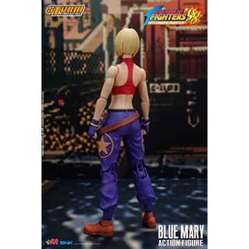Blue Mary KoF '98 Action Figure - Ultimate Collectible