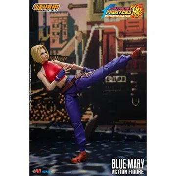 Blue Mary KoF '98 Action Figure - Ultimate Collectible