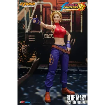 Blue Mary KoF '98 Action Figure - Ultimate Collectible