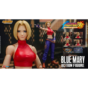 Blue Mary KoF '98 Action Figure - Ultimate Collectible