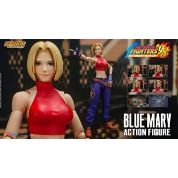 Blue Mary KoF '98 Action Figure - Ultimate Collectible