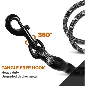 Taglory Rope Dog Leash 6 FT for Comfort and Safety