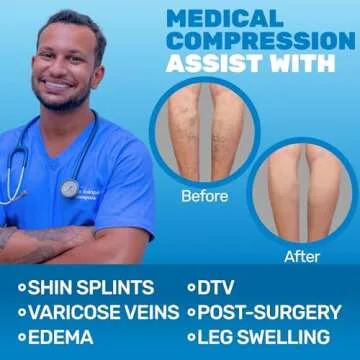 ABSOLUTE SUPPORT - Sheer Compression Stockings for Women 20-30mmHg - Graduated Support Compression Socks for Diabetic, Sclerotherapy, Blood Clots, Pain Relief - Nude, X-Large - A205NU4