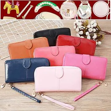 HGUAN Smooth Solid Color White Faux Leather 12"X53"(30cmX135cm),Faux Leather Sheets Roll Very Suitable for Making Crafts, Leather Earrings, Bows,Sewing (White)