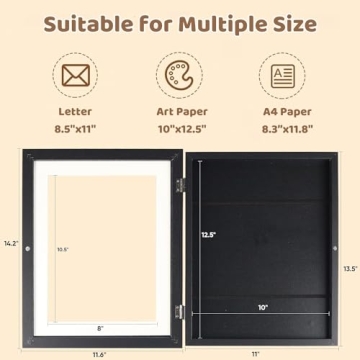 Kids Artwork Frames Changeable 10x12.5" for 150 Sheets