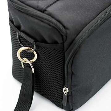 JWBIZ 20pcs Trigger Spring O Rings Round Carabiner Clip Snap for Keyrings Buckle, Bags,Purses (Gold, 3/4 inch)