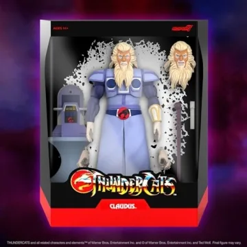 Super7 Thundercats Claudus 7" Action Figure with Accessories