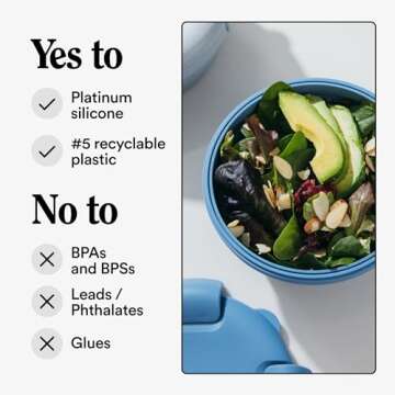 STOJO Collapsible Bowl 3 Set - Translucent Oat, 36oz - Reusable Silicone Bowl for Hot and Cold Food - Perfect for Travel, Meal Prep, To-Go Lunch, Camping & Hiking - Microwave & Dishwasher Safe