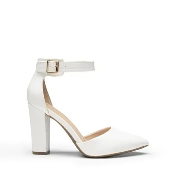 DREAM PAIRS Women's Chunky High Heel Pumps