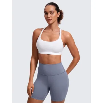 CRZ YOGA Criss Cross Sports Bra - Stylish & Comfortable