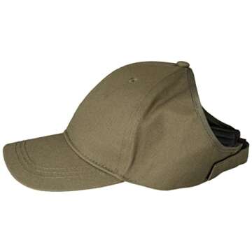 Satin Lined Baseball Hat for Natural Hair | Stylish & Comfortable