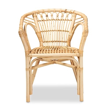 Bali & Pari Kaka Rattan Dining Chair for Modern Spaces