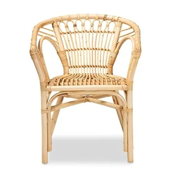 Bali & Pari Kaka Rattan Dining Chair for Modern Spaces