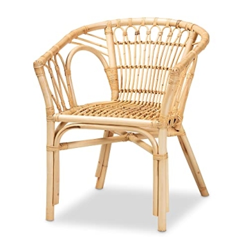 Bali & Pari Kaka Rattan Dining Chair for Modern Spaces