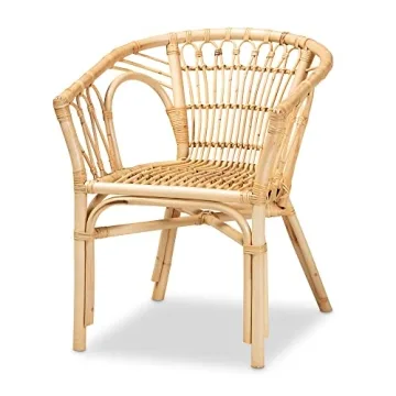 Bali & Pari Kaka Rattan Dining Chair for Modern Spaces