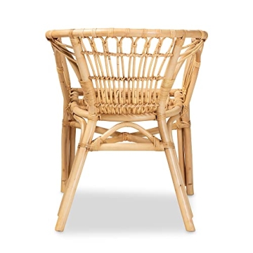 Bali & Pari Kaka Rattan Dining Chair for Modern Spaces