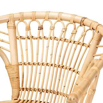 Bali & Pari Kaka Rattan Dining Chair for Modern Spaces
