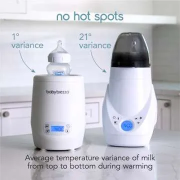 Baby Brezza AirSwirl Bottle Warmer for Safe Milk Warming