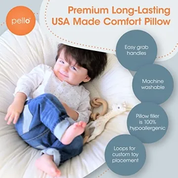 Pello Multi-use Baby Floor Cushion, Comfort & Style Combined