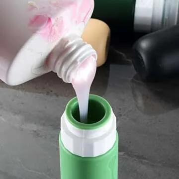 Gemice Bottles for Toiletries Tsa Approved Travel Size Containers BPA Free Leak Proof Refillable Liquid Travel Accessories for Cometic Shampoo and Lotion Soap