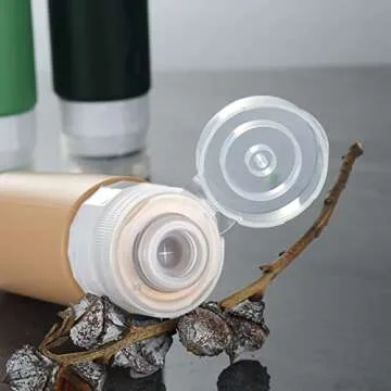 Gemice Bottles for Toiletries Tsa Approved Travel Size Containers BPA Free Leak Proof Refillable Liquid Travel Accessories for Cometic Shampoo and Lotion Soap