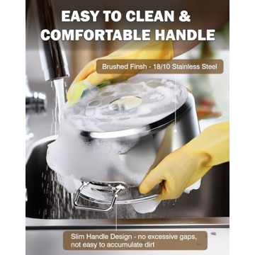 Cooks Standard 8-Piece Kitchen Cookware Set Stainless Steel