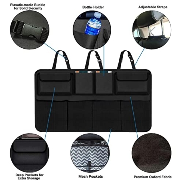 AOPHY Car Trunk Organizer | Large Capacity & Waterproof