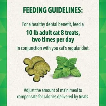 Greenies Feline Crunchy Dental Treats for Cats - 21 oz Tub