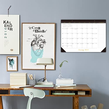 CAIYI STUDIO Elegant Desk Calendar for 18 Months