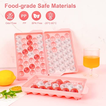 Barlket Mini Ball Ice Cube Mold | 99 Ice Balls Maker