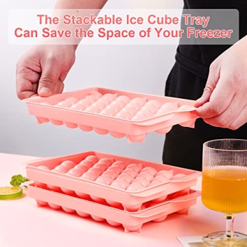 Barlket Mini Ball Ice Cube Mold | 99 Ice Balls Maker