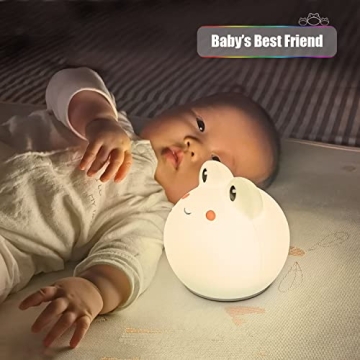 CometMars Silicone Frog Lamp - Fun LED Nightlight for Kids