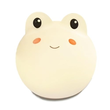 CometMars Silicone Frog Lamp - Fun LED Nightlight for Kids
