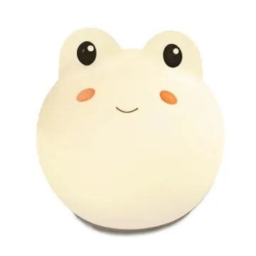CometMars Silicone Frog Lamp - Fun LED Nightlight for Kids